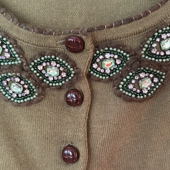 Anthropologie Knitted Dove sweater size XLg. - Picture 2 of 7